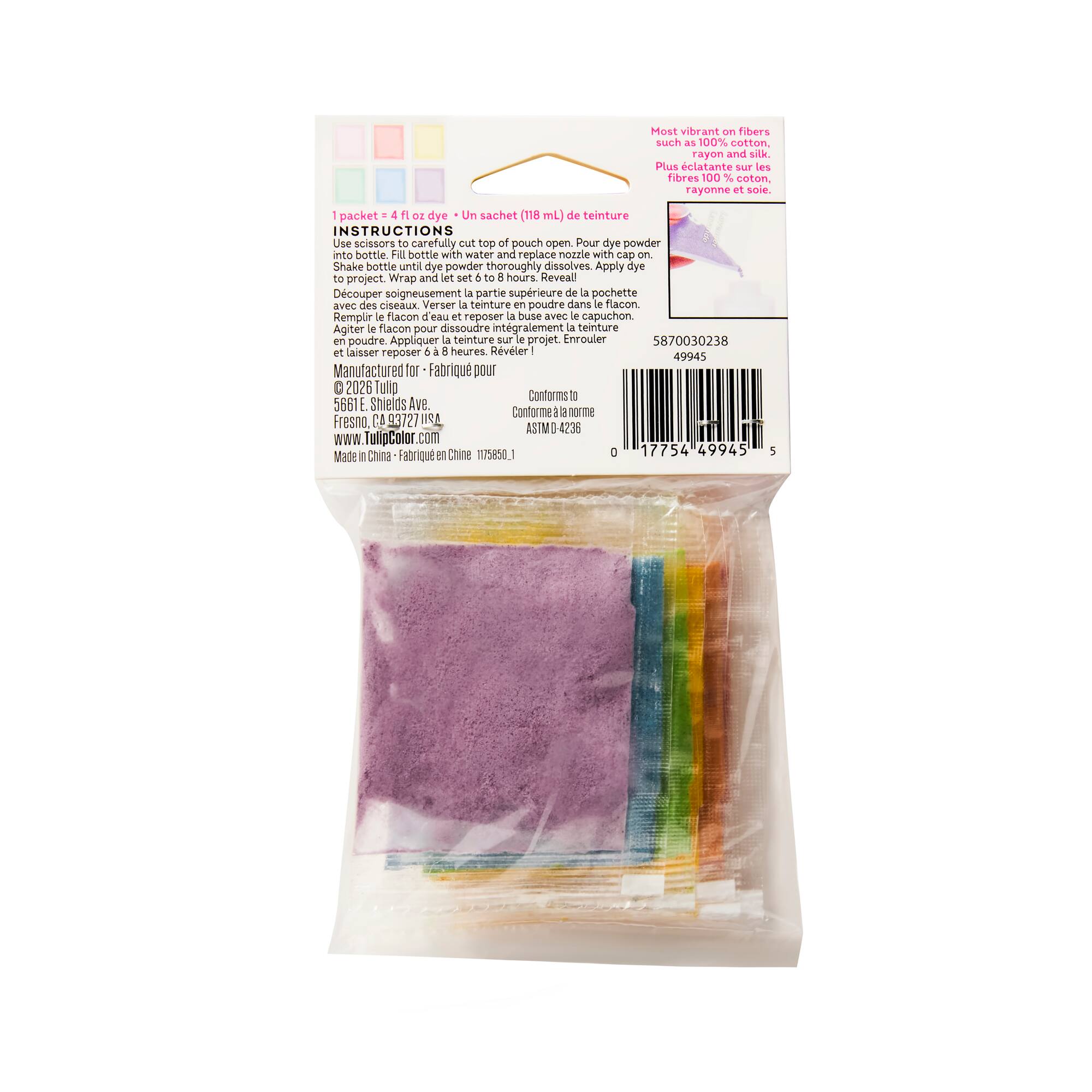 Tulip® One-Step Tie-Dye™ Pastel Refills, 6ct.